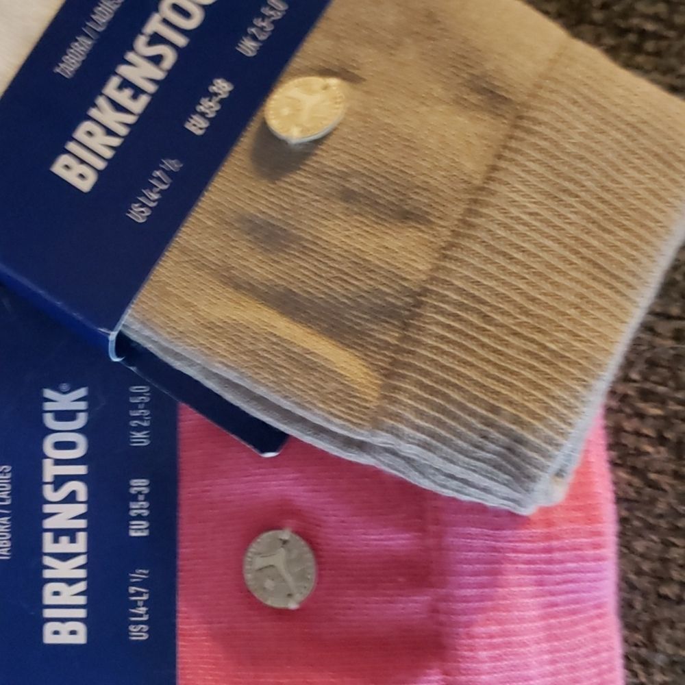 Birkenstock women’s tabora Sock bundle 2 pairs - Picture 2 of 5
